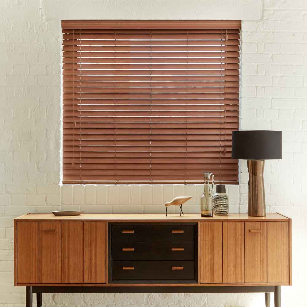 Wooden blinds in Wakefield